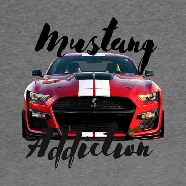 MUSTANG ADDICTION MERCH by Unikk.clo